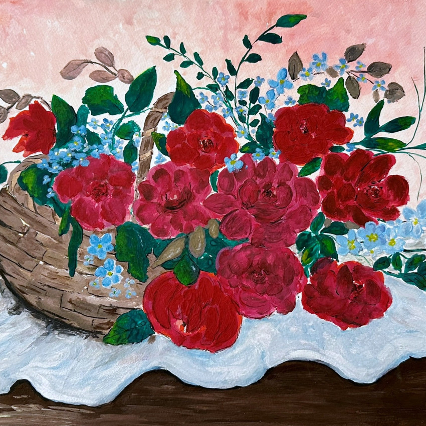 Легло от рози